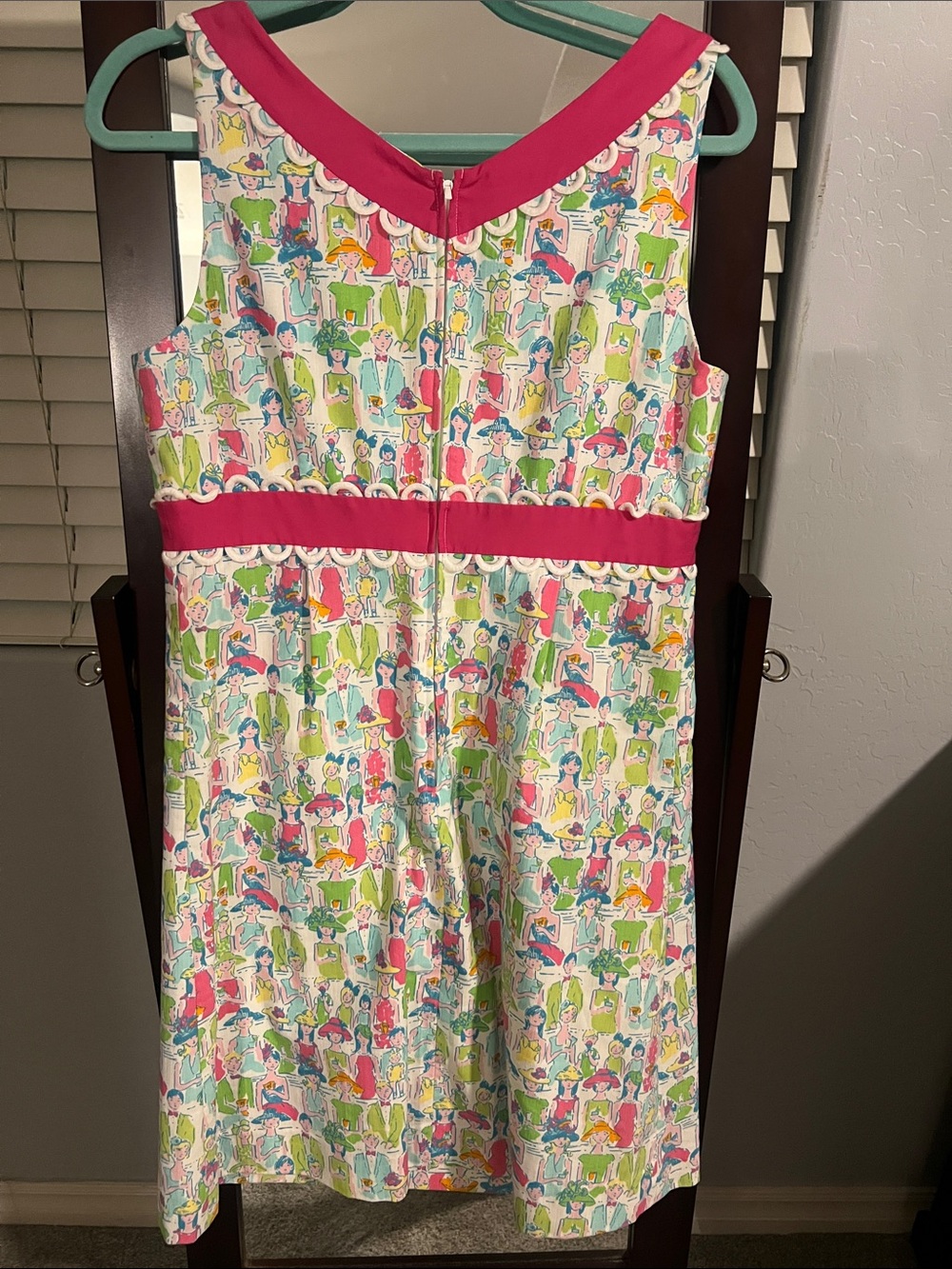 NWT Vintage Lilly Pulitzer Kentucky Derby Worth Shift Dress Giddy Up -HOLY GRAIL - Picture 4 of 5